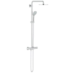 Grothe Euphoria XXL shower system 2 head(s) Chrome