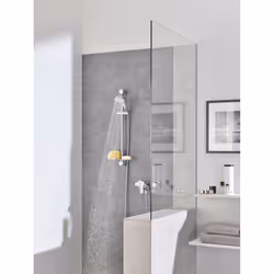 GROHE BauEdge Single Lever Shower Mixer Valve ONLY, Chrome, 23333 000 - Additional view 5