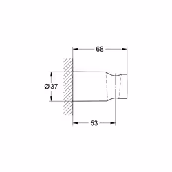 GROHE Vitalio Universal soap dish Chrome