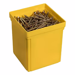 Allit 456341 storage box Storage basket Square Polypropylene (PP) Yellow