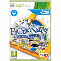 THQ Pictionary Ultimate Edition Xbox 360, Xbox 360, E (Everyone), Physical media