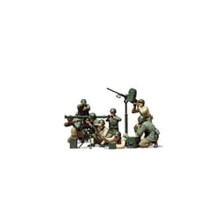 300135086 1:35 Figure Set US MG/Mortar Troop (8), Faithful Replica Model Building Plastic Construction Kit, Crafts, Hobby, Gluing, Model Kit, Assembly