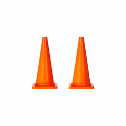 Carson 500907197 Pylone Set (10) 56 mm, Orange