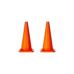 Carson 500907197 Pylone Set (10) 56 mm, Orange