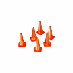 Carson 500907197 Pylone Set (10) 56 mm, Orange