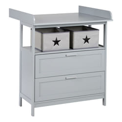 roba 1712040TP changing table High Density Fiberboard (HDF), Plastic, Wood Grey