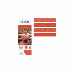 204875537 Folding Strips Set for Froebel Stars 1 x 30 cm and 1.5 x 45 cm, 4 Designs Assorted in Two Different Sizes