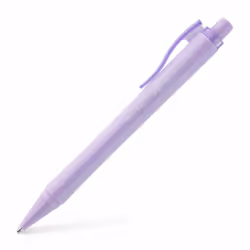 Faber-Castell 140688. Product colour: Lilac. Writing colours: Blue. Type: Clip-on retractable ballpoint pen. Quantity per pac ...