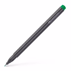 Grip Finepen. 0.4. emerald greenIdeal for thin lines and shading: the finepen features an ergonomic triangular barrel that au ...
