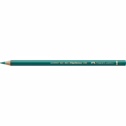 Faber-Castell Polychromos Artists' Single Pencil - Colour 161 Phthalo Green