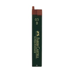 Faber Castell 120501 0.5 mm B Superpolim Leads for Mechanical Pencil (Pack of 12)