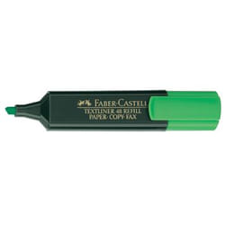 Faber-Castell 154863 marker 1 pc(s) Chisel tip Green