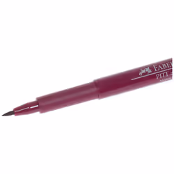 Faber-Castell Art & Graphic Pitt Artist Pen Brush India Ink Pen  Magenta  Single Pitt Pen  for Art  Craft  Drawing  Sketching  Home  School  Universit