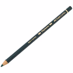 Faber-Castell Polychromos Artists' Single Pencil - Colour 267 Pine Green