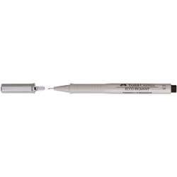 Faber Castell 166399 0.3 mm'Ecco Pigment' Fibre-Tip Pen - Black