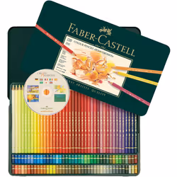 Polychromos Colored Pencil Set In Metal Tin 120pc-