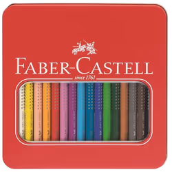 Faber-Castell 110916, Red, Metal, 16 pc(s)