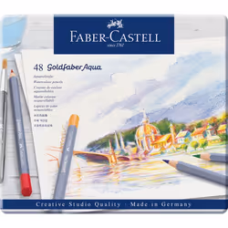 Faber-Castell Goldfaber Aqua, Soft, Multicolour, 48 pc(s)