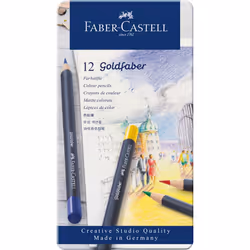 Faber-Castell Goldfaber Metal, Soft, Multicolour, 12 pc(s)