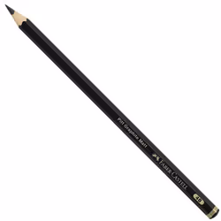 Faber-Castell Art & Graphic Pitt Graphite Matt Pencil Matt Graphite 4B For Art Craft Drawing Sketching Home School U ...