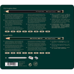 Faber-Castell Pitt Graphite Matt & Castell 9000 Set Multi 20 pc(s) - Additional view 4
