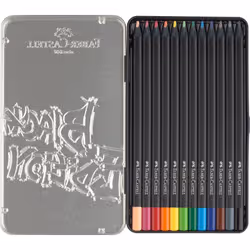 Faber-Castell 116413 colour pencil Beige, Black, Blue, Brown, Green, Grey, Light Blue, Light Green, Orange, Pink, Red, Yellow 12 pc(s) - Additional view 2