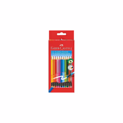 Faber-Castell 12 Erasable Colour Pencils