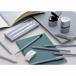 Faber-Castell Grip 2001 Triangular Graphite Pencil - H Grade - Single - Additional view 2