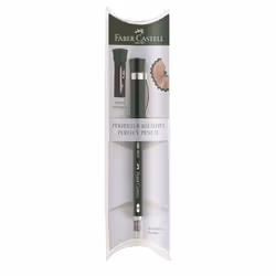 Faber-Castell 119037, B, Green, Hexagonal