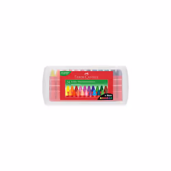 Faber-Castell 120034, 24 pc(s), Multicolour, Red, Triangle, Wax, 3 yr(s)