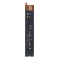 Faber-Castell 120500 lead refill HB Black