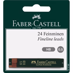 Faber-Castell 121799, HB, Black, 0.5 mm