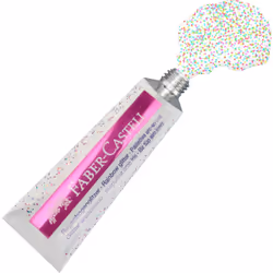 Faber-Castell 125089, Multi, Glitter poster paint, 12 ml, 2 pc(s)