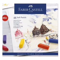 Faber-Castell Creative Studio Soft Pastels Box 48