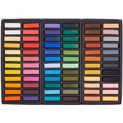 Faber Castell Box of 72 Creative Studio Half-Stick Soft Pastels