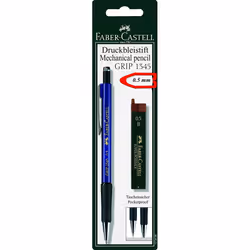 Faber-Castell Grip 1345, Multicolour, Assorted colours, B, Round, 0.5 mm, Twist-out