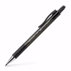 Faber-Castell 13779, Black, Plastic, 0.7 mm, Round, 1 pc(s), PVC