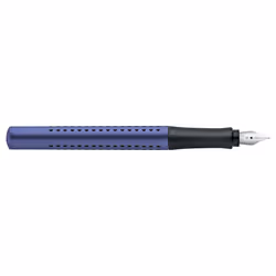Faber-Castell 140902 Grip 2011 M Fountain Pen - Blue