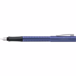 Faber-Castell 140902 Grip 2011 M Fountain Pen - Blue