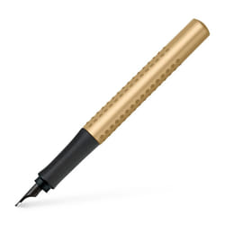 Faber-Castell Grip Edition fountain pen Cartridge filling system Black, Gold 1 pc(s)