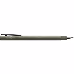 Faber-Castell Neo Slim Auminium M Fountain Pen - Olive Green