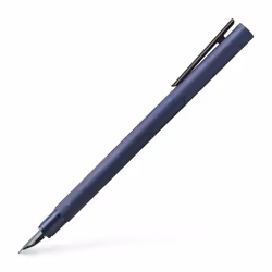 Faber-Castell Neo Slim Auminium EF Fountain Pen - Dark Blue