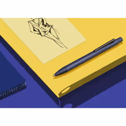 Faber-Castell Neo Slim Auminium Ballpoint Pen - Dark Blue