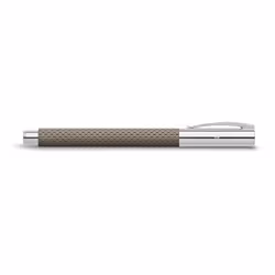 Faber-Castell Ambition OpArt fountain pen Cartridge filling system Chrome, Sand 1 pc(s)