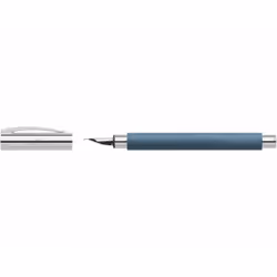 Faber-Castell 147140 fountain pen Cartridge filling system Blue, Chrome 1 pc(s)