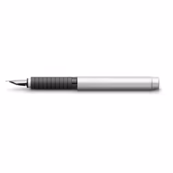 Faber-Castell Basic 148522 Fountain Pen Metal Matte EF Silver