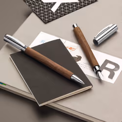 Faber-Castell Ambition Walnut Wood Ballpoint Pen