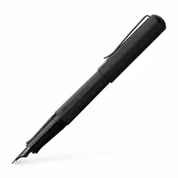 Faber-Castell Hexo, Black, Cartridge/converter filling system, Aluminium, Stainless steel, Extra Fine, Ambidextrous