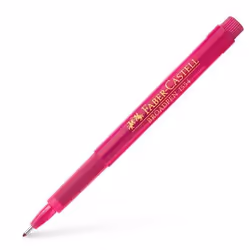 Faber-Castell 155428, Pink, Fine, Pink, Polypropylene (PP), Round, Metal