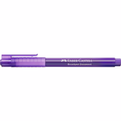 Faber Castell 155436"Broadpen 1554" Fineliner - Violet